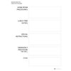 House of Doolittle HOD51607 Combination Lesson Planner & Class Record Book, Acid Free Paper/Leatherette, Blue