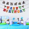 Zonon 20 Pieces Dirt Bike Birthday Decoration Dirt Bike Party Supplies Banner Cake Cupcake Topper for Motocross Themed Birthday Party Man or Boy Riding Room Wall Decoration (Chic Style)