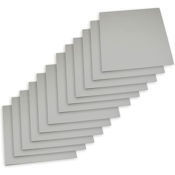 Project Gray Battleship Linoleum 12 Carving Sheets Studio Print Cut Artist Printmaking Lino Plates Art Unmounted Pack (4" x 5")