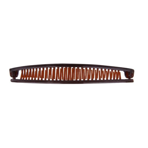 Lujun 6 Colors Banana Hair Clips Clincher Combs Banana Clip Grip Comb Fishtail Fish Hair Lady Fish Shape Ponytail Banana Clip Girls Long Women Clamp Accessory