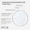 APLB Hyaluronic Acid Ceramide HA B5 Facial Toner | HYALURONIC HA B5 CEN™ 21.3% 5.41 FL.OZ/Korean Skincare, Replenishing moisture, Revitalize for gentle and improve skin texture