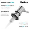 KRAUS Kitchen Soap and Lotion Dispenser in Spot Free Stainless Steel, KSD-54SFS