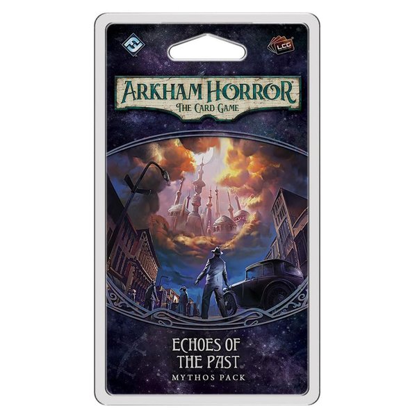 Fantasy Flight Games Arkham Horror The Card Game Echoes of the Past MYTHOS PACK - Unravel the Madness! Cooperative Living Card Game, Ages 14+, 1-4 Players, 1-2 Hour Playtime, Fantasy Flight Games