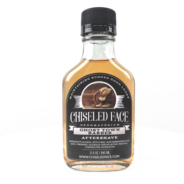 Ghost Town Barber Aftershave Splash by Chiseled Face Groomatorium - Handmade, Small Batch, Luxury Grooming Products