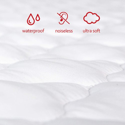 Pack and Play Mattress Pad Sheets Cover Waterproof, Soft Quilted Pack and Play Protector, 27" X 39" Fit Graco Pack and Play Crib Mattress Pad, Baby Portable Mini Cribs and Foldable Mattresses Pad