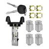 Ignition Switch Lock Cylinder and Door Lock Cylinder with Keys Fits for Chevy Express Van GMC Savana Van 2001 2002 2003 2004 2005 2006 2007 Replace 704600 706591