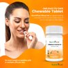 NutritiPure Chewable Iron 65 mg with Vitamin C 270 mg - Tablet in Orange Flavor 60 Count x 2 Bottles (Twin Pack)