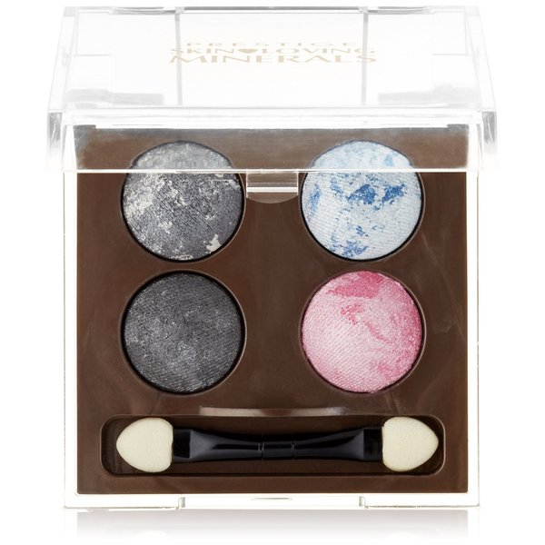 Prestige Cosmetics Skin Loving Minerals Baked Shadow Quad Mineral Eye Shadow, Gemma, 0.07 Ounce