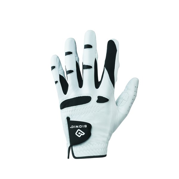 Bionic StableGrip with Natural Fit Golf Glove - White (Medium, Left)