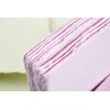 Wanderings Handmade Pink Deckle Edge Paper - Thick 300 GSM - 4x6" Inches, Package of 25 - Mixed Media Loose Leaf Paper for Watercolor, Writers, Invitations, Crafts