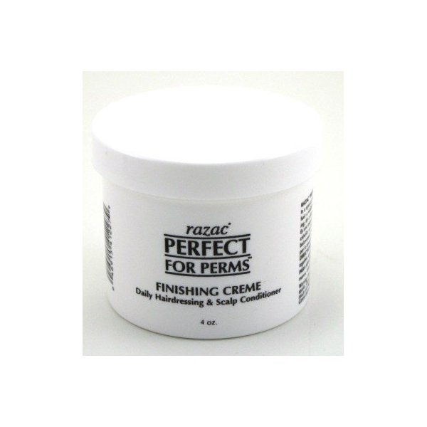 Razac Perfect for Perms Finishing Creme Daily Hairdressing & Scalp Conditioner, 4 oz. (Pack of 6)
