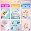 300 Pieces Inspirational Quote Stickers for Teens Students Teachers, Motivational Stickers for Water Bottles Women, Aesthetic Laptop Decals Waterproof Vinyl Positive Stickers for Planners Scrapbooking
