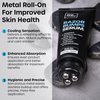 The Man Razor Bumps Serum - Ingrown Hair Treatment for Men - Razor Bump Treatment for Men - Face & Body After Shave & Razor Burn Treatment - Metal Roll On Soothes Skin & Calms Irritation (3.5fl.oz)