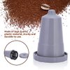 Reusable Replacement Coffee Filter Set Stainless Steel Mesh Capsule Shell Set Coffee Filtering Cup Basket for Home Brewing System(1pc)