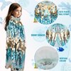 10 PCS Princess Dress Up for Girls 4-6, Princess Dress Up Toys Sequin Mermaid Costume for Toddler Dress Up, Great Gift Set for 3 4 5 6 Year Old Girls Birthday Christmas Halloween