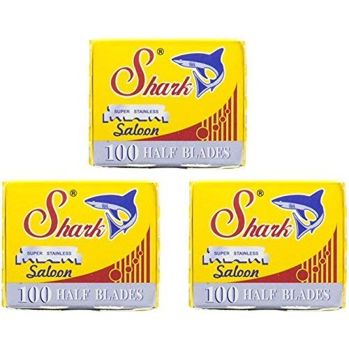 300 Shark Single Edge Razor Blades for Professional Barber Razors