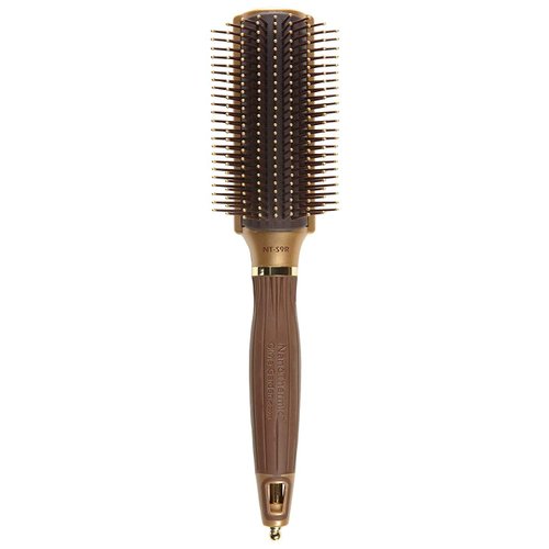 Olivia Garden NanoThermic Ceramic + Ion Styler Hair Brush (Styling)