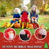Bubble Blowing Santa, Blowing Santa Bubble Blower, Bubble Blower Machine Santa Claus Toy with Music & Flashing Lights, Bubble Blower for Outdoor & Indoor Activity (Santa Claus)