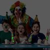Cerlaza Luminous Circus Temporary Tattoos for Kids, Circus Carnival Theme Party Decorations Favors for Girls and Boys, Carnival Games Prizes Party Supplies Accessories -38 Styles