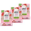 Yes To Watermelon Hydrating Lip Balm, Refreshing Non-Sticky Formula That Restores Dry Cracked Lips & Locks In Moisture, With Apricot Kernel Oil & Antioxidants, Natural & Cruelty Free, 0.15 Oz, 3-Pack