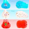 7 Pack Jelly Cube Clear Christmas Slime with Butter Slime for Kids, Clear Slime*6 Butter Slime*1, Crunchy Crystal Butter Slime, Stress Relief Toy, Party Favors for Girl Boys 6 7 8 9 10 11 12