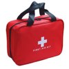 MTGHYARE Red First Aid Kit Bag Empty, Empty Travel First Aid Bag Storage Compact Survival Medicine Bag for Home Office Car Businesses Camping Kitchen Sport Outdoors