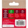 Arrow 214 JT21 Thin Wire Staples for Staple Guns and Staplers, Use for Upholstery, Crafts, General Repairs, 1/4-Inch Leg Length, 7/16-Inch Crown Width, 1000-Pack