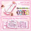 Friendship Bracelet Making Kit for Girls-DIY Bracelets Maker Art & Craft Kits for Kids-Jewelry String Braiding Set Toys for Age 6 7 8 9 10 11 12 Year Old Girl Advent Calendar Christmas Birthday Gifts