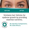 FEG Eyebrow Enhancer Eyebrow Growth Serum for Thicker Brows | Natural Brow Enhancing Serum for Growing and Thickening Eyebrows | Stimulates Natural Eyebrow Growth | 3-Pack of 3ml Tubes