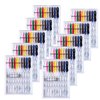 SoFire 10 Boxes Home and Travel Quick Fix Sewing Kit Pre Threaded Needle Kit, Each Box with 10 Pieces