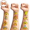 100 PCS Taco Bout Love Birthday Party Decorations Favors Supplies Temporary Tattoos Decor Mexican Fiesta Taco Twosday Tuesday Stickers For Boys Girls Gift School Prizes Rewards