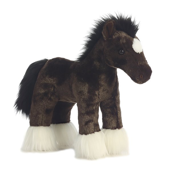 Aurora® Exquisite Western Spirit Stuffed Animal - Playful Interaction - Endless Fun - Brown 12 Inches