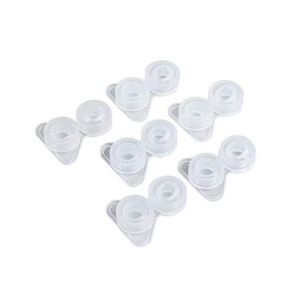 Re-Play Replacement Valve for Sippy Cups, Pack of 6 - One Piece, Easy to Clean Valve Made from Food Grade Silicone