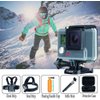 Navitech 18-in-1 Action Camera Accessories Combo Kit with EVA Case - Compatible with Xilecam 4K Action Camera