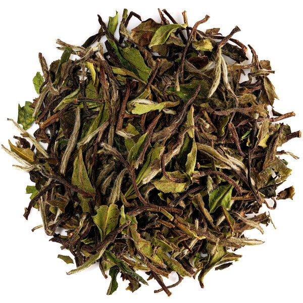 White Peony White Tea - Bai Mu Dan Chinese White Tea - Pai Mu Tan Loose Leaf Tea From China - Baimudan or Paimutan - White Tea Leaves Loose Leaf White Tea Peony Tea White Loose Leaf Tea