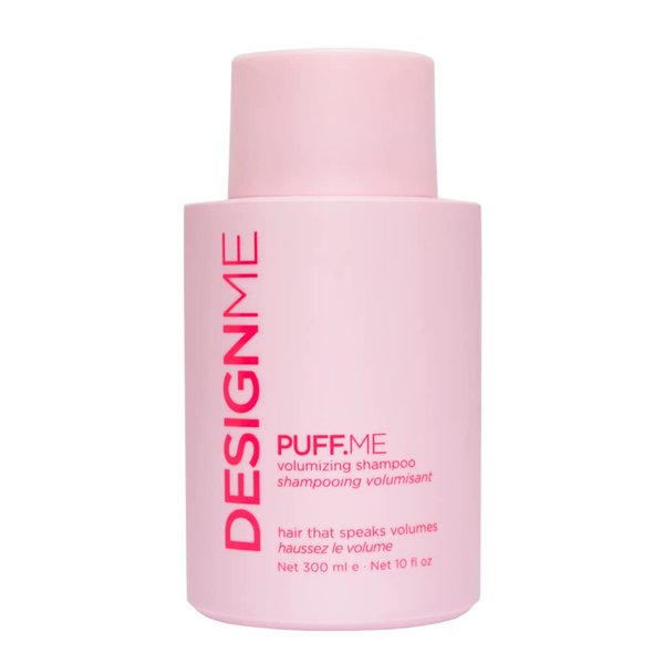 PUFF.ME Volumizing Shampoo by DESIGNME | Adds Body, Bounce & Volume for Fuller, Thicker Hair| For Fine & Medium Hair | Boosts Shine | Color-Safe, Lightweight Formula | Vegan, Paraben & Sulfate Free