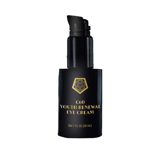 C60 Skincare - Age-Defying Antioxidant Protection - Reduce Wrinkles, Heal Skin, Non-Greasy - Face, Body, Bug Bites, Scarring - Organic Avocado Oil, 99.99% Pure (Regular, C60 Eye Cream)