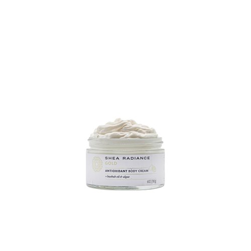 Shea Radiance Classic Scent Baobab - Unrefined Shea Antioxidant Cream & Body Lotion, for All Skin Types - Collagen Boosting Hydration | 6oz