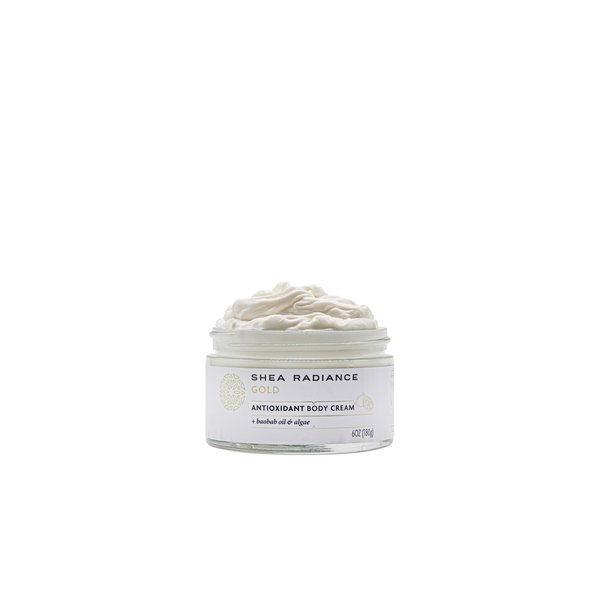 Shea Radiance Classic Scent Baobab - Unrefined Shea Antioxidant Cream & Body Lotion, for All Skin Types - Collagen Boosting Hydration | 6oz