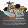 Gentleman Jon Deluxe Vintage Wet Shave Grooming Set for Men - Safety Razor, Brush, Alum Block, Soap, Bowl, Blades, Stand & Dopp Kit