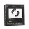 Lilly Lashes Click Magnetic Starter Kit - Magnetic Eyelashes and Eyelash Glue - False Eyelashes with Magnetic Liquid Eyeliner - Natural, Self Adhesive Eyelashes for Wispy Lashes - Lash Extension Kit