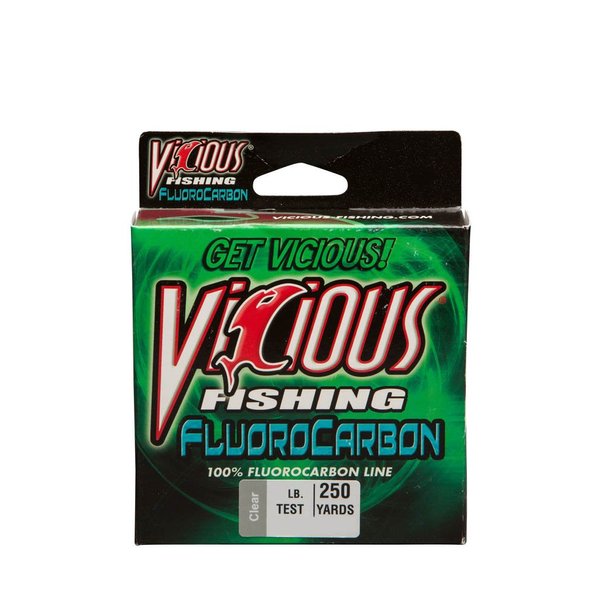 Vicious Fishing 200 Yard 10 Pound Test Fluorocarbon Fishing Line