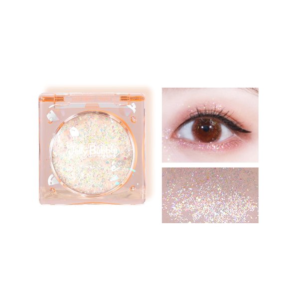 ONLYBETTER Face Glitter, Body Glitter, Glitter Makeup Face Paint for Eye Lip Hair, Festival Rave Accessories, Safe for Face, Easy Application & Removal, Silver Glitter