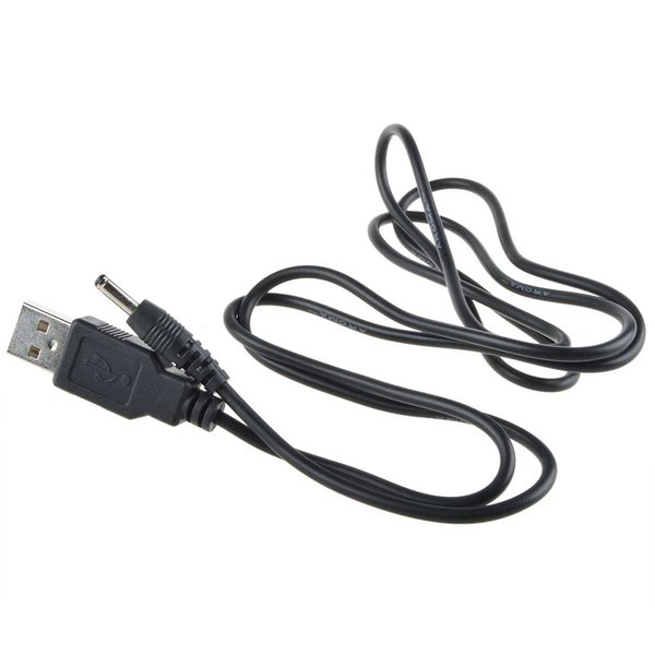 J-ZMQER USB Black Cable Cord Compatible with Wahl Lithium Ion Pro 79600-2101 Hair Clipper Trimmer