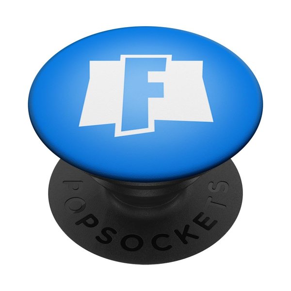"Fortnite Fortnite ""F"" Logo (Blue) PopSockets Stand for Smartphones and Tablets" PopSockets PopGrip: Swappable Grip for Phones & Tablets PopSockets Adhesive PopGrip