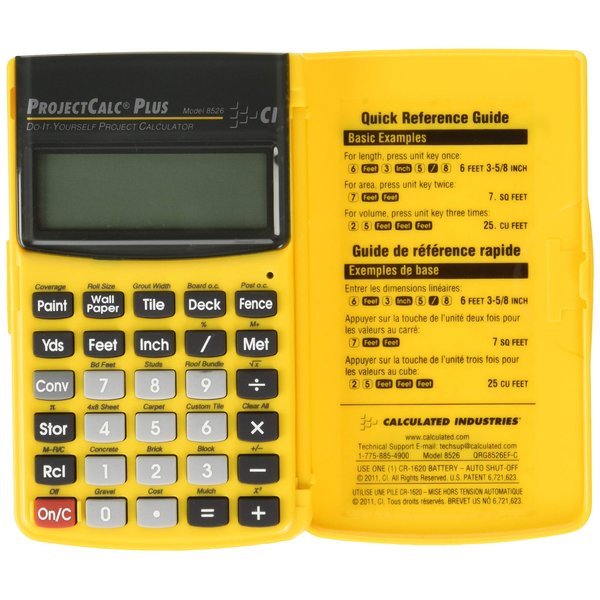 CALCULATED INDUSTRIES, Project Calc Plus Mx, CD