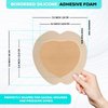 MedVance TM Silicone - Bordered Silicone Adhesive Foam Dressing Sacral Size 7"x 7" Box of 5 dressings