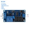 Chazcool DC 12V Timer Relay, Digital Display Board, Adjustable Digital Cycle Timer Switch