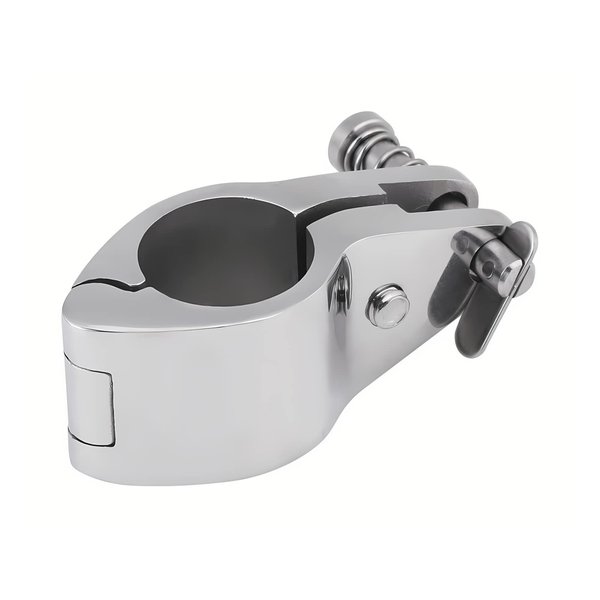 Bimini Top Jaw Slide 7/8" Stainless Steel Jaw Slide Hinged Bimini Mount 22mm Bimini Hinged Top Hardware Fitting for Marine Boat Yacht