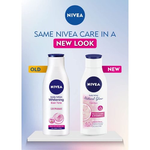 Nivea Body Lotion Whitening Even Tone UV Protect, All Skin Types (200ml)
